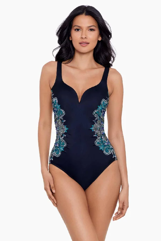 Women's Cut - Out One - Pieces in Black with Geometric Shapes for a Modern and Edgy StylePrecioso Temptress One Piece Swimsuit Women's Cut - Out One - Pieces in Black with Geometric Shapes for a Modern and Edgy StylePrecioso Temptress One Piece Swimsuit