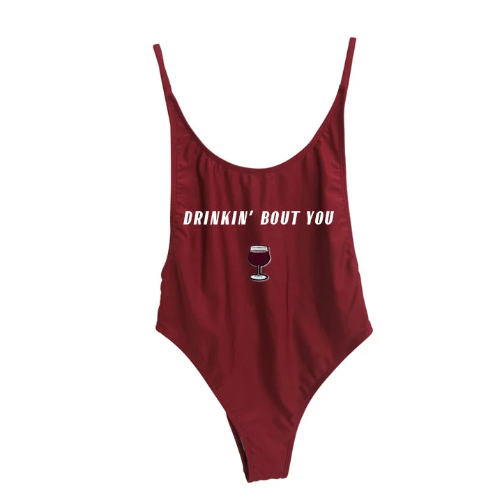 Women's Sequined Mini One - Pieces in Gold for a Glamorous New Year's Eve PartyDRINKIN' BOUT YOU [BALI SWIMSUIT]