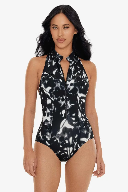 Women's Plaid Patterned One - Pieces in Red and Black for a Classic Fall LookDream State Coco One Piece Swimsuit Women's Plaid Patterned One - Pieces in Red and Black for a Classic Fall LookDream State Coco One Piece Swimsuit