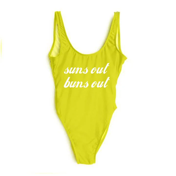 Women's Sleeveless Backless One - Pieces in Black with Cut - Out Details for a Sexy Beach LookSUN'S OUT BUNS OUT // NEW FONT [SWIMSUIT]