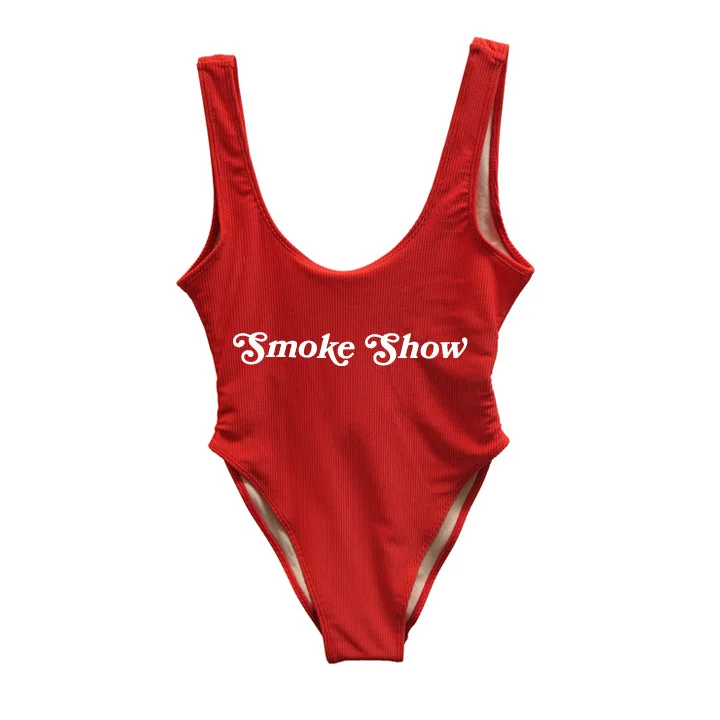 Women's Strapless One - Pieces in Royal Blue with Beaded Accents for a Formal EventSMOKE SHOW [SWIMSUIT]