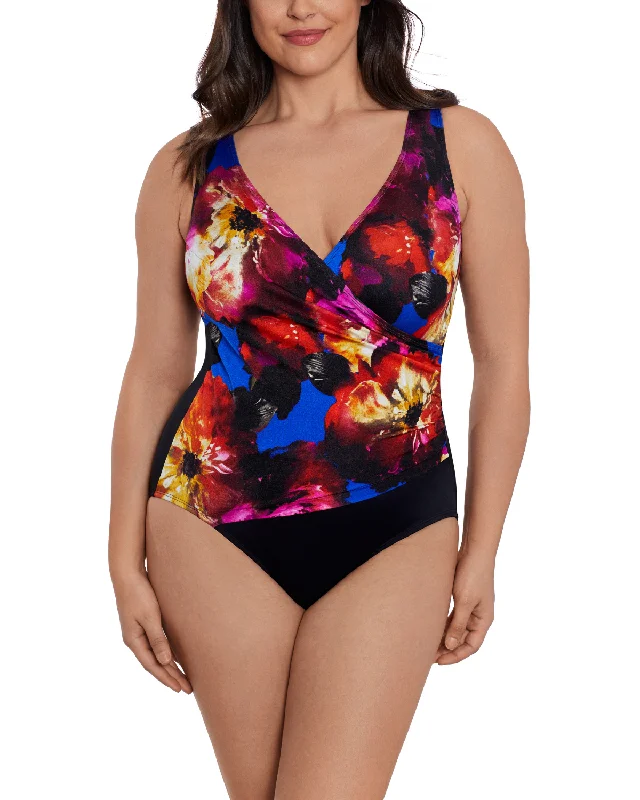 Women's Long - Sleeve Turtleneck One - Pieces in Navy for a Sophisticated Winter Ensemble2024 Longitude Les Fleurs Side Shirred Surplice Long Torso One Piece Swimsuit - L242413 Women's Long - Sleeve Turtleneck One - Pieces in Navy for a Sophisticated Winter Ensemble2024 Longitude Les Fleurs Side Shirred Surplice Long Torso One Piece Swimsuit - L242413