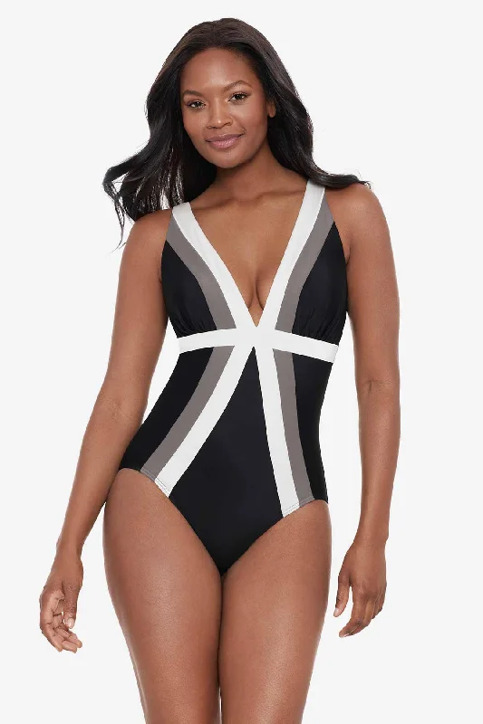 Women's Lace - Embellished One - Pieces in Cream for a Romantic and Vintage - Inspired LookSpectra Trilogy One Piece Swimsuit Women's Lace - Embellished One - Pieces in Cream for a Romantic and Vintage - Inspired LookSpectra Trilogy One Piece Swimsuit