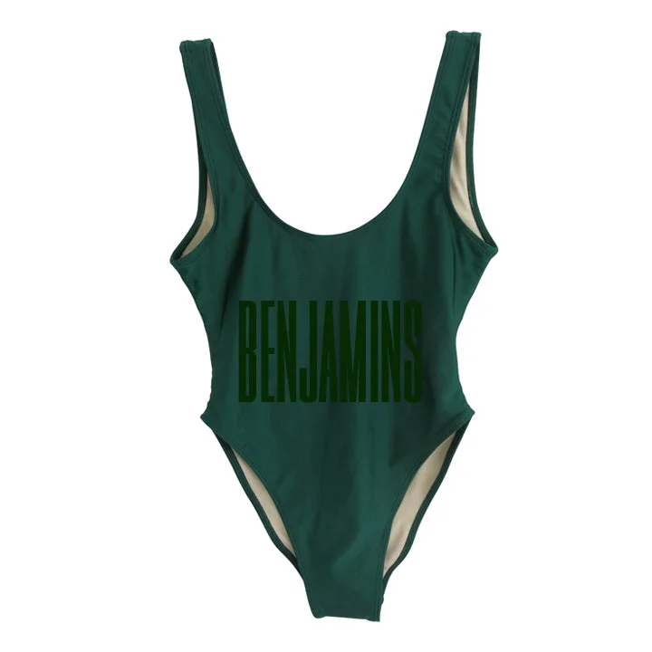 Women's Lace - Embellished One - Pieces in Cream for a Romantic and Vintage - Inspired LookBENJAMINS [SWIMSUIT]