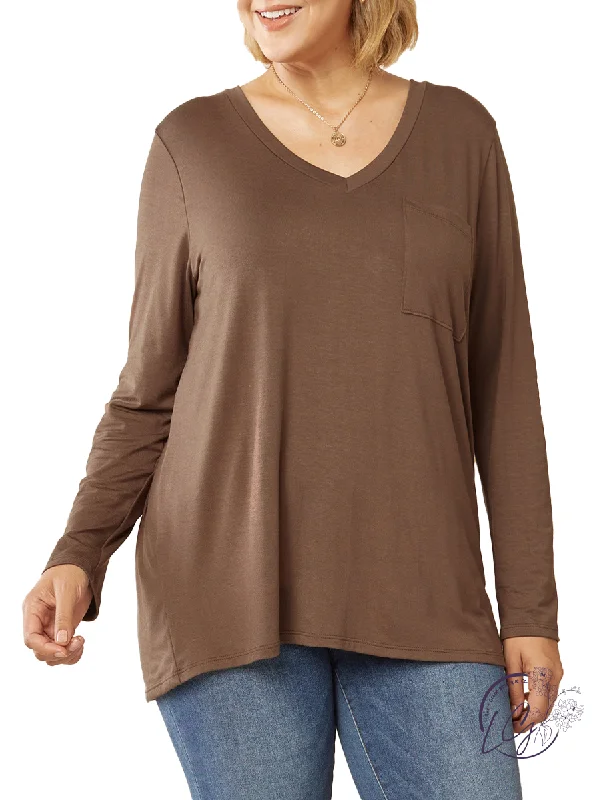 Floral Printed Women Long Sleeve Top for a Romantic LookCurvy Instant Connection Basic Long Sleeve Floral Printed Women Long Sleeve Top for a Romantic LookCurvy Instant Connection Basic Long Sleeve