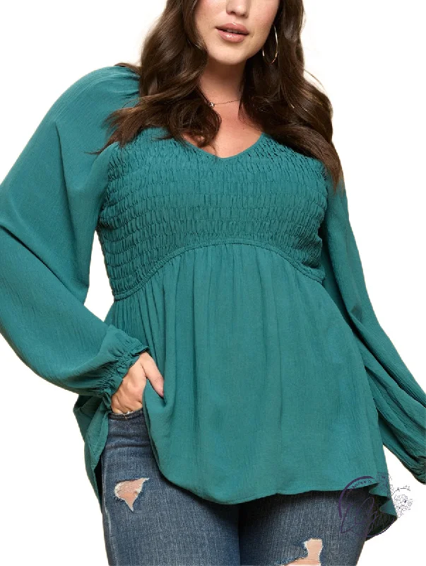 Floral Printed Women Long Sleeve Top for a Romantic LookCurvy Confidence Woven Chic Blouse Floral Printed Women Long Sleeve Top for a Romantic LookCurvy Confidence Woven Chic Blouse