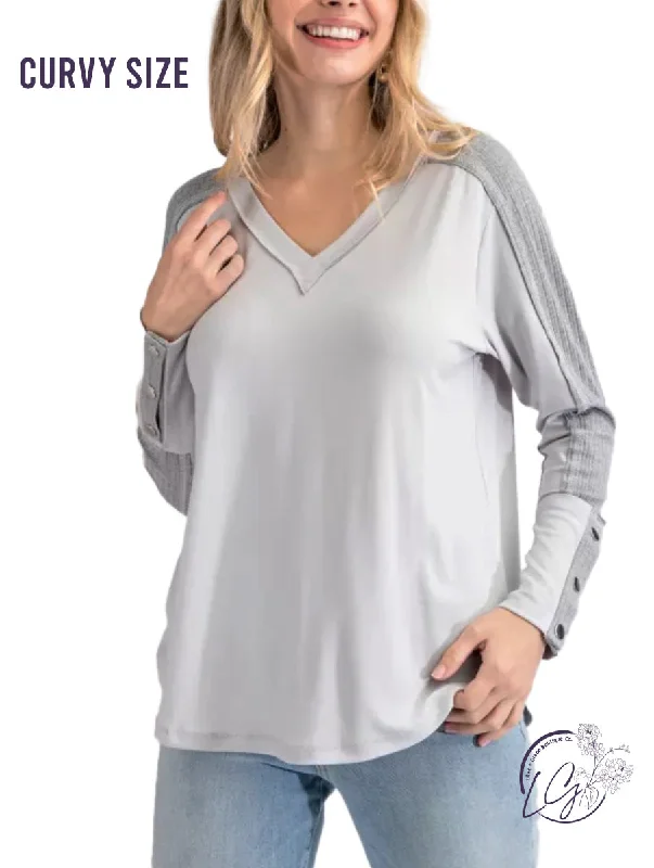 Organic Cotton Women Long Sleeve Top for Eco - Friendly ComfortCurvy Retro Threadwork Elegance Top Organic Cotton Women Long Sleeve Top for Eco - Friendly ComfortCurvy Retro Threadwork Elegance Top