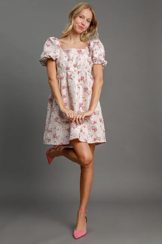 Mini dresses with high - low hems for a modern twist Bree Mini Dress - Pink