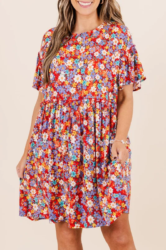 Midi dresses with ruched sleeves for a more fitted and stylish arm look Plus Size Floral Short Sleeve Dress Midi dresses with ruched sleeves for a more fitted and stylish arm look Plus Size Floral Short Sleeve Dress