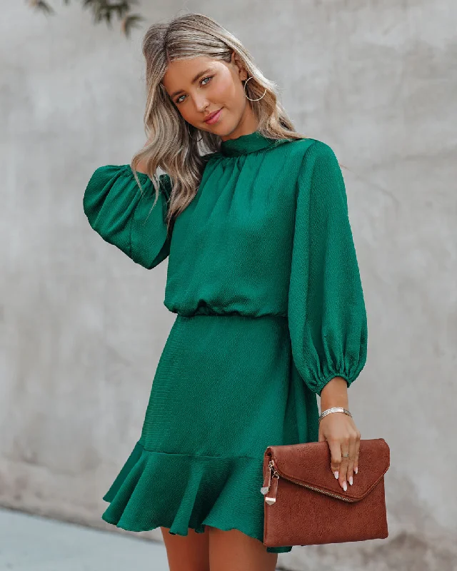 Mini dresses with patchwork designs for a unique style Call Me Angel Textured Satin Dress - Hunter Green - FINAL SALE Mini dresses with patchwork designs for a unique style Call Me Angel Textured Satin Dress - Hunter Green - FINAL SALE