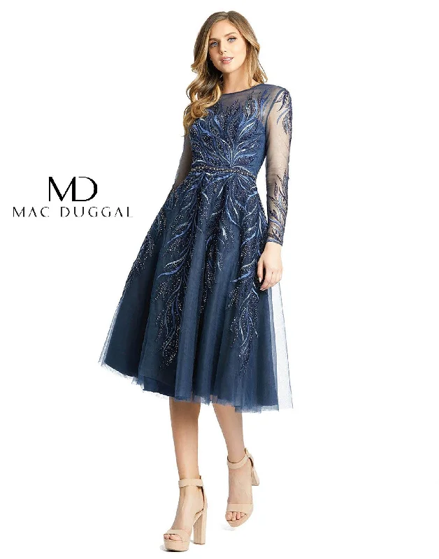Maternity dress for a Christmas party Mac Duggal A11136 Long Sleeve Embroidered Short Dress Sale Maternity dress for a Christmas party Mac Duggal A11136 Long Sleeve Embroidered Short Dress Sale
