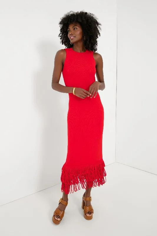 Midi dresses with bow accents for a sweet and charming look Cherry Albers Dress