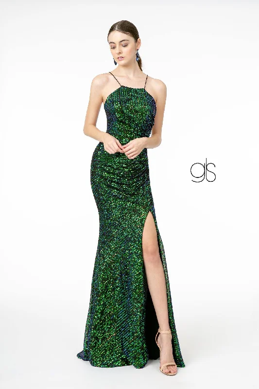 Maternity dress for a baby's first visit to the farm Sequin Formal Long Prom Dress Evening Gown