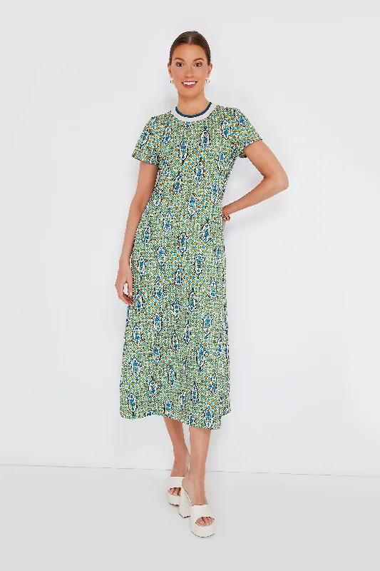 Midi dresses with lace - up fronts for a unique and adjustable style Santachiara Sporty Swing Dress Midi dresses with lace - up fronts for a unique and adjustable style Santachiara Sporty Swing Dress