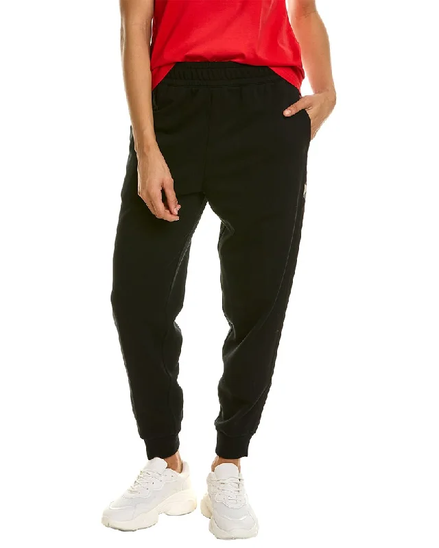 Women's Tight Trousers with Elastic Waistband in Black for Easy and Comfortable WearBurberry Check Panel Jogger Women's Tight Trousers with Elastic Waistband in Black for Easy and Comfortable WearBurberry Check Panel Jogger