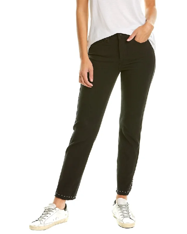 Women's Tight Trousers with Mesh Panels in Black for a Sexy and Modern AppearanceCurves 360 by NYDJ Shape Black Slim Straight Jean Women's Tight Trousers with Mesh Panels in Black for a Sexy and Modern AppearanceCurves 360 by NYDJ Shape Black Slim Straight Jean