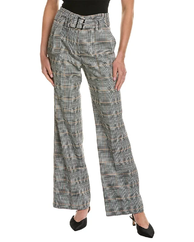 Plus Size Women's Snake - Print Tight Trousers in Brown and Black for a Bold Fashion StatementElie Tahari Belted Wide Leg Pant Plus Size Women's Snake - Print Tight Trousers in Brown and Black for a Bold Fashion StatementElie Tahari Belted Wide Leg Pant