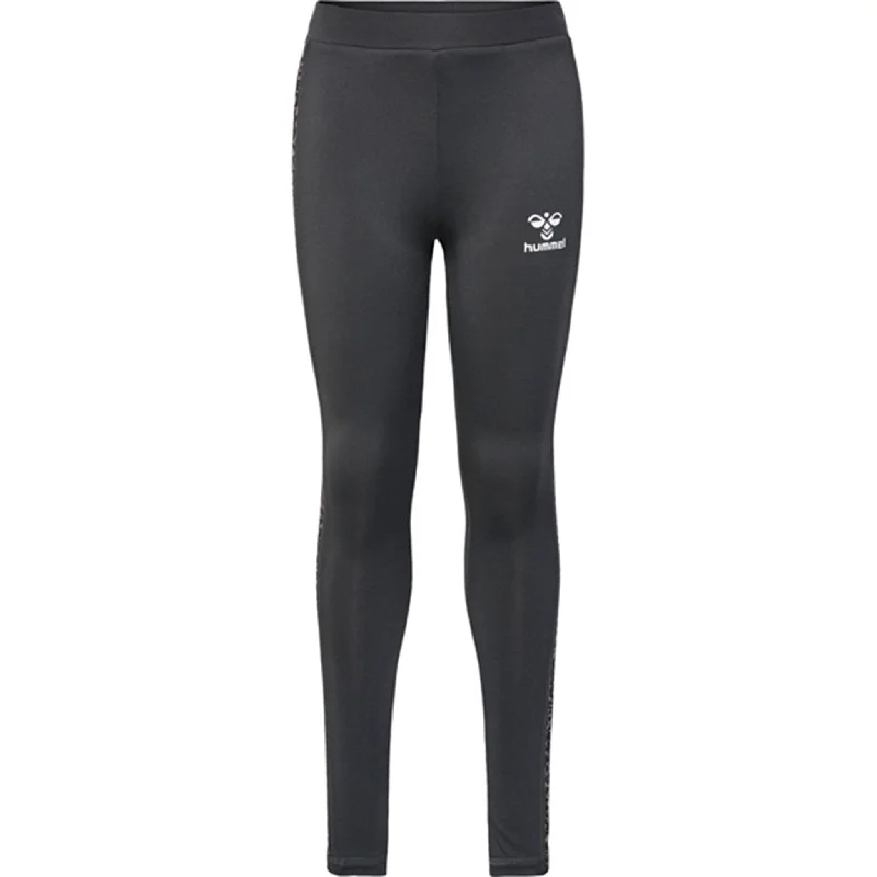 Women's Tight Trousers with Rhinestone Embellishments in Silver for a Sparkly LookHummel Asphalt Sanne Leggings Women's Tight Trousers with Rhinestone Embellishments in Silver for a Sparkly LookHummel Asphalt Sanne Leggings