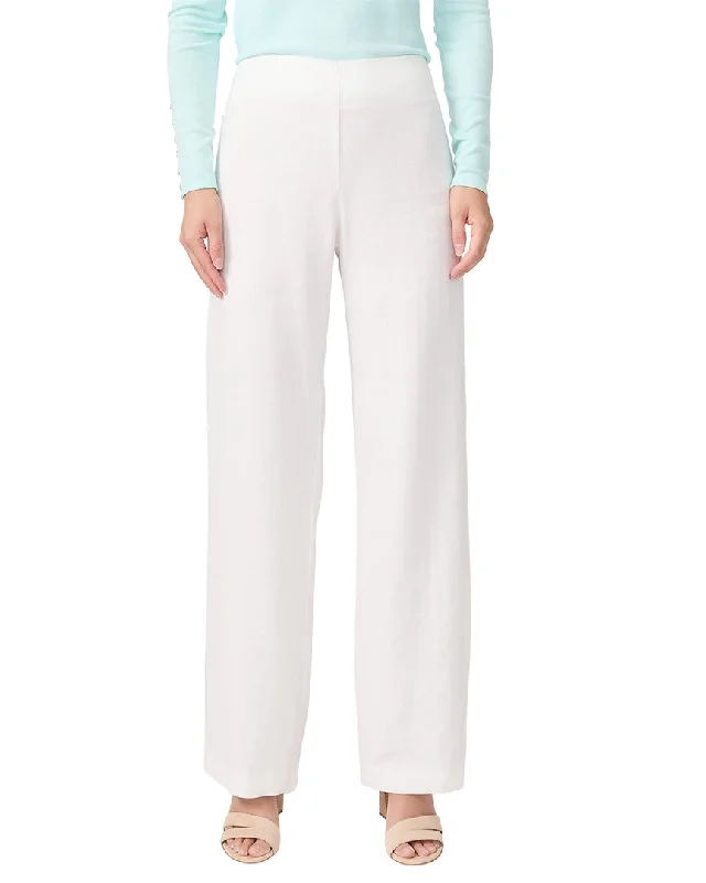 Women's Leather - Look Tight Trousers with Zipper Details in Dark Gray for an Urban StyleJ.McLaughlin Carter Linen-Blend Pant Women's Leather - Look Tight Trousers with Zipper Details in Dark Gray for an Urban StyleJ.McLaughlin Carter Linen-Blend Pant