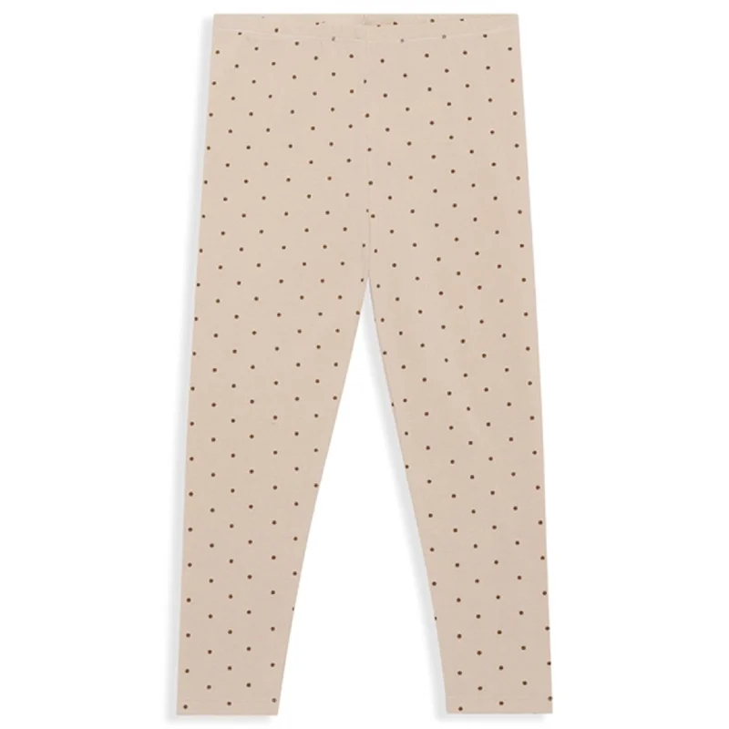 Women's Faux Leather Tight Trousers with Studded Details in Brown for an Edgy StyleKonges Sløjd Dotties Rose Bronze Reya Leggings Women's Faux Leather Tight Trousers with Studded Details in Brown for an Edgy StyleKonges Sløjd Dotties Rose Bronze Reya Leggings