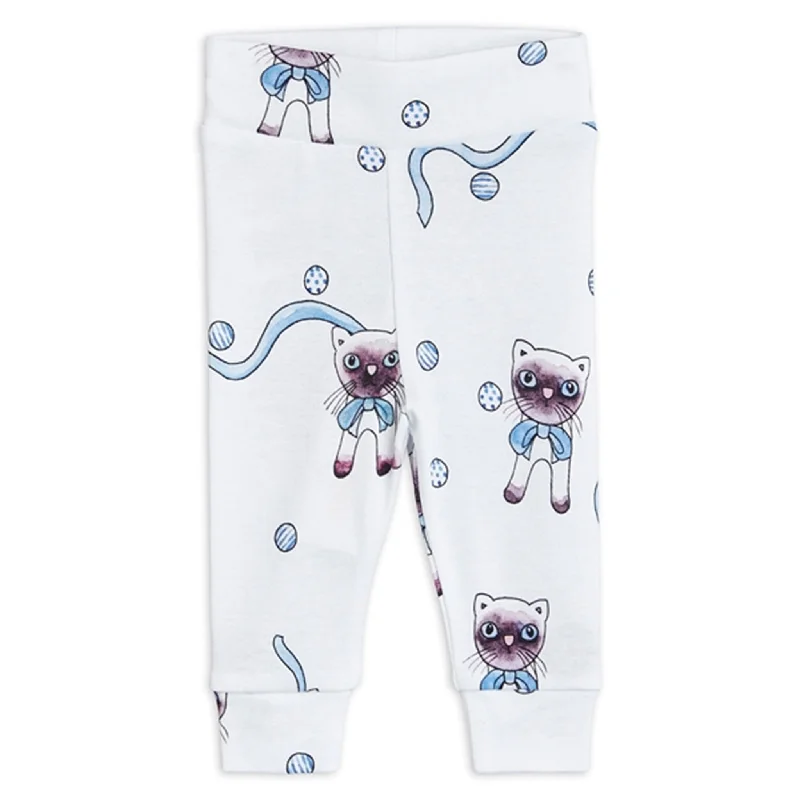 Plus Size Women's Printed Tight Trousers in Floral Patterns for a Spring - Inspired OutfitMini Rodini Light Blue Siamese Aop Leggings Plus Size Women's Printed Tight Trousers in Floral Patterns for a Spring - Inspired OutfitMini Rodini Light Blue Siamese Aop Leggings