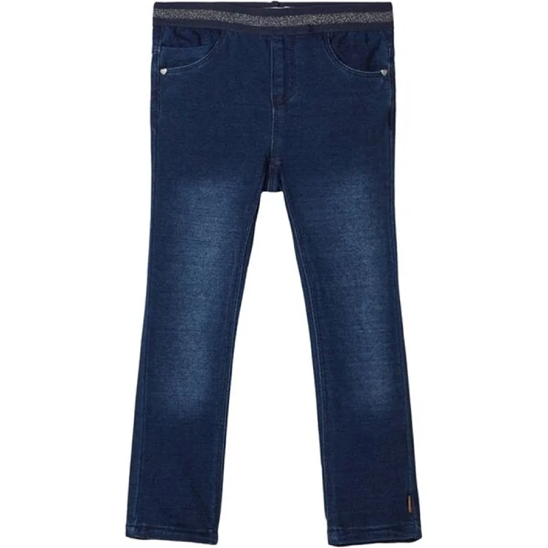 Women's Tight Trousers with Mesh Panels in Black for a Sexy and Modern AppearanceName it Dark Blue Denim Salli Torina Sweat Noos Leggings Women's Tight Trousers with Mesh Panels in Black for a Sexy and Modern AppearanceName it Dark Blue Denim Salli Torina Sweat Noos Leggings