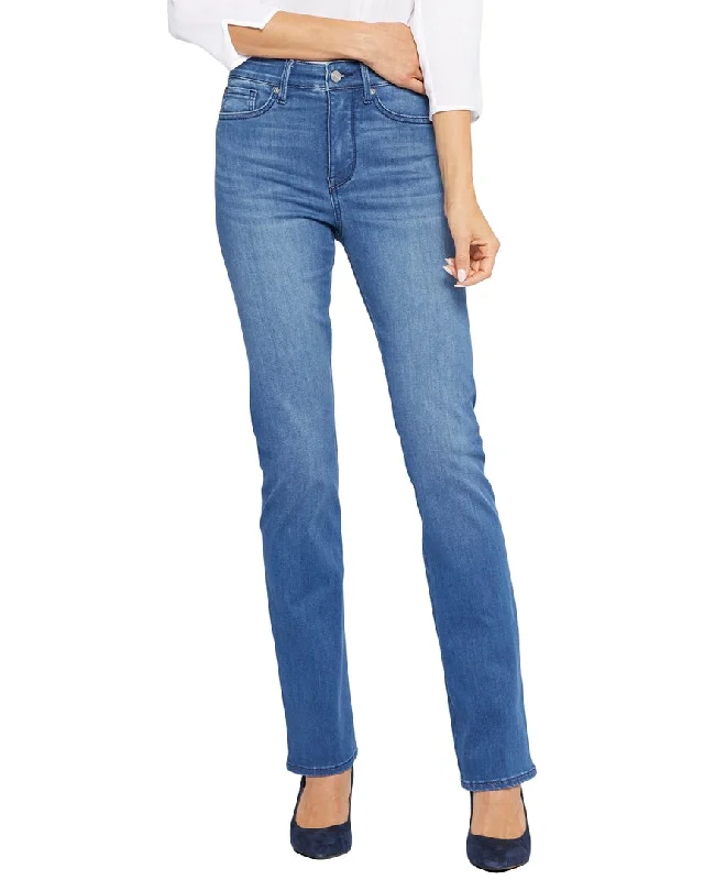 Plus Size Women's Stretch Cotton Tight Trousers in Navy for Comfortable Everyday WearNYDJ Seamless High-Rise Slim Bootcut Amour Jean Plus Size Women's Stretch Cotton Tight Trousers in Navy for Comfortable Everyday WearNYDJ Seamless High-Rise Slim Bootcut Amour Jean