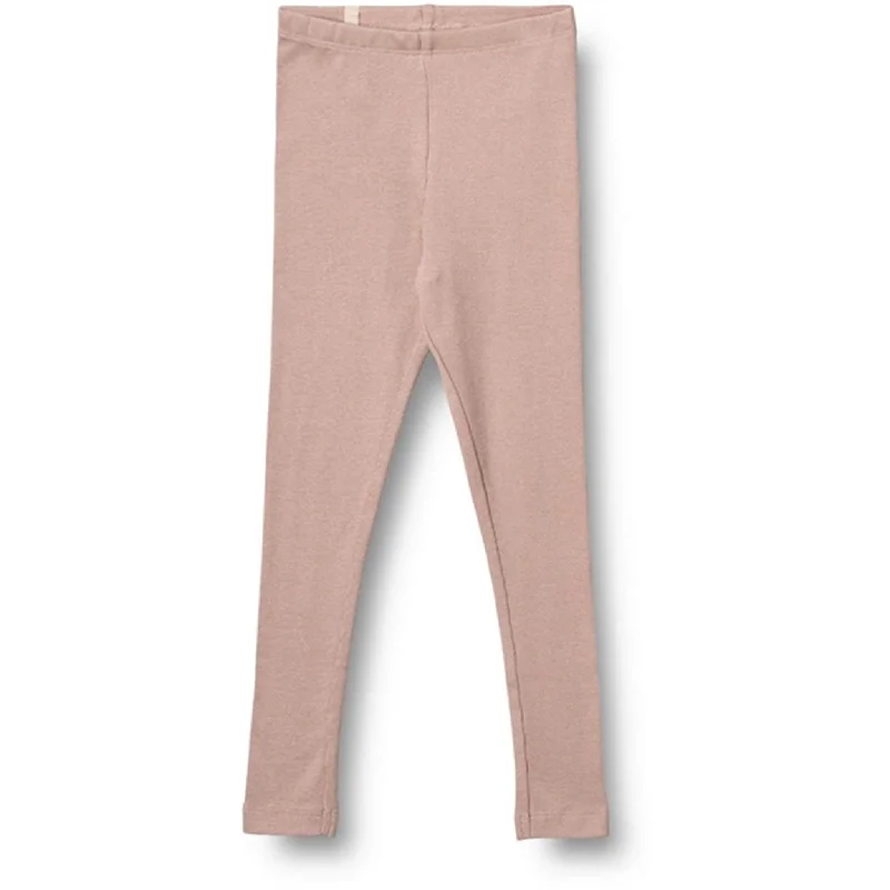 Women's Seamless Compression Tight Trousers in Gray for Fitness and Yoga SessionsWheat Rose Rib Leggings