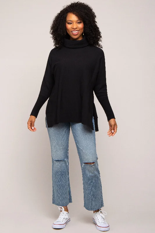 Organic Cotton Women Sweater for an Eco - Friendly ChoiceBlack Cowl Neck Dolman Sleeve Sweater Organic Cotton Women Sweater for an Eco - Friendly ChoiceBlack Cowl Neck Dolman Sleeve Sweater