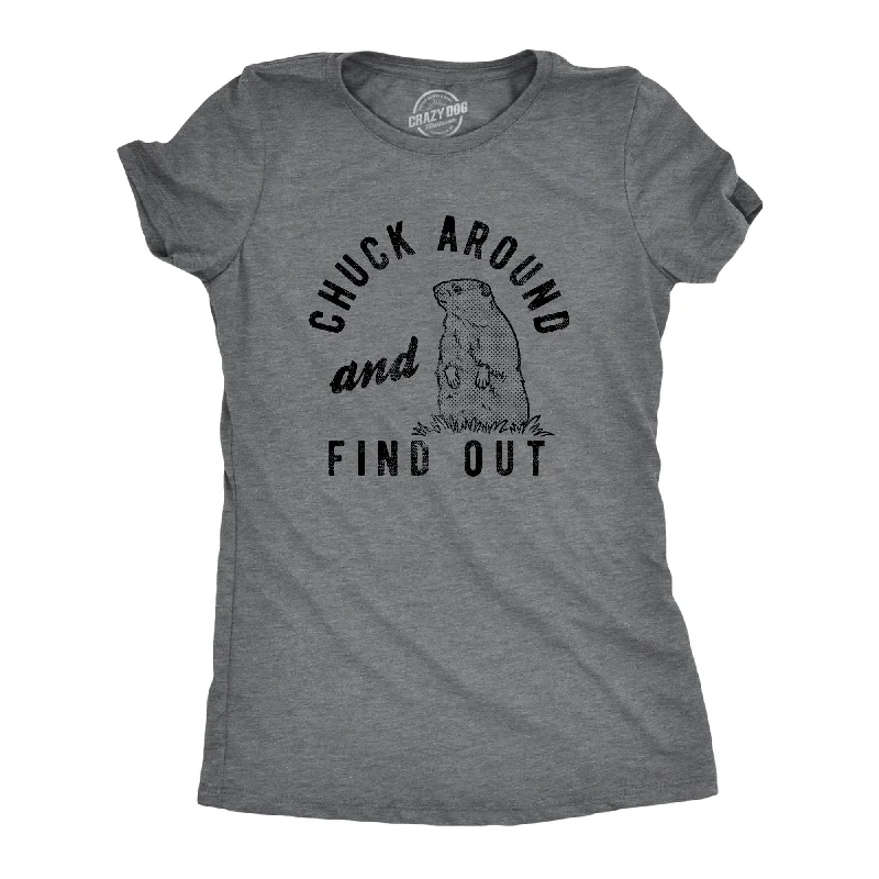 Puff Sleeve Women T Shirt for a Fashion - Forward LookChuck Around And Find Out Women's T Shirt Puff Sleeve Women T Shirt for a Fashion - Forward LookChuck Around And Find Out Women's T Shirt