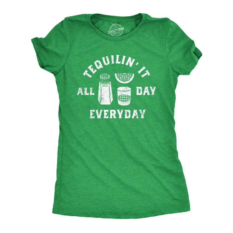 Floral Print Women T Shirt for a Feminine TouchTequilin It All Day Everyday Women's T Shirt Floral Print Women T Shirt for a Feminine TouchTequilin It All Day Everyday Women's T Shirt