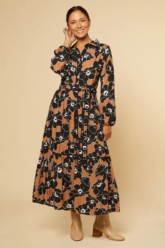 Ruffled Women Dress with Multiple Layers for a Playful and Girly StyleRuffled Women Dress with Multiple Layers for a Playful and Girly StyleGinette Billow Sleeve Maxi Dress in Autumn Lily Ruffled Women Dress with Multiple Layers for a Playful and Girly StyleRuffled Women Dress with Multiple Layers for a Playful and Girly StyleGinette Billow Sleeve Maxi Dress in Autumn Lily
