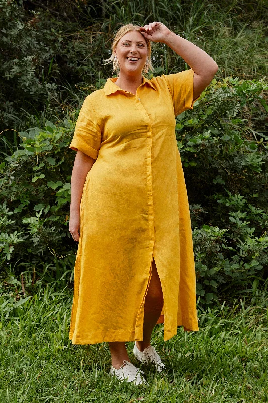 Mini Women Dress with a Short Hem for a Young and Trendy StyleMini Women Dress with a Short Hem for a Young and Trendy StyleGracie Linen Shirt Dress in Golden Hour Mini Women Dress with a Short Hem for a Young and Trendy StyleMini Women Dress with a Short Hem for a Young and Trendy StyleGracie Linen Shirt Dress in Golden Hour