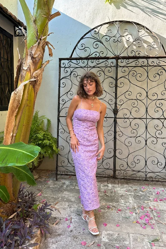 Lace - Embellished Women Dress for an Elegant and Sophisticated AppearanceLace - Embellished Women Dress for an Elegant and Sophisticated AppearanceIngrid Purple Floral Maxi Dress Lace - Embellished Women Dress for an Elegant and Sophisticated AppearanceLace - Embellished Women Dress for an Elegant and Sophisticated AppearanceIngrid Purple Floral Maxi Dress
