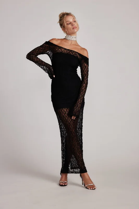 Off - the - Shoulder Women Dress for a Romantic and Feminine LookOff - the - Shoulder Women Dress for a Romantic and Feminine LookJules Black Lace Maxi Dress Off - the - Shoulder Women Dress for a Romantic and Feminine LookOff - the - Shoulder Women Dress for a Romantic and Feminine LookJules Black Lace Maxi Dress