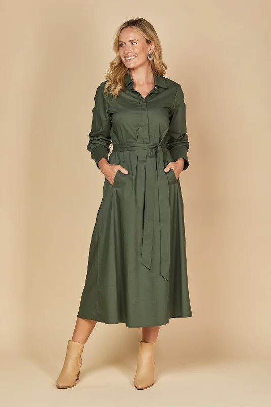 Off - the - Shoulder Women Dress for a Romantic and Feminine LookOff - the - Shoulder Women Dress for a Romantic and Feminine LookKelly Poplin Dress in Bottle Green Off - the - Shoulder Women Dress for a Romantic and Feminine LookOff - the - Shoulder Women Dress for a Romantic and Feminine LookKelly Poplin Dress in Bottle Green