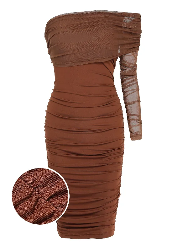 Halter Neck Women Dress to Show Off the Shoulders and NecklineHalter Neck Women Dress to Show Off the Shoulders and Neckline1960s Solid Mesh Pleated Hip Dress Halter Neck Women Dress to Show Off the Shoulders and NecklineHalter Neck Women Dress to Show Off the Shoulders and Neckline1960s Solid Mesh Pleated Hip Dress