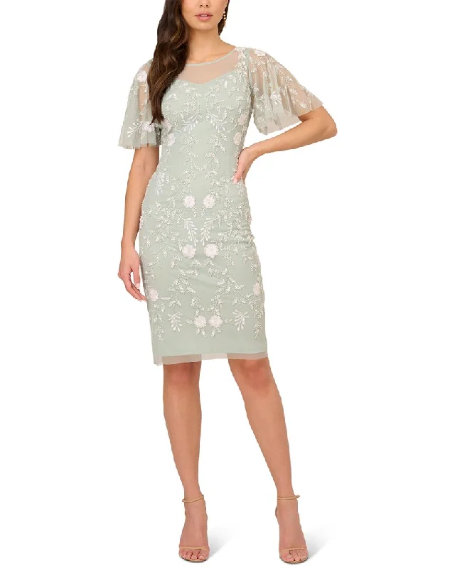Lace - Embellished Women Dress for an Elegant and Sophisticated Appearance Lace - Embellished Women Dress for an Elegant and Sophisticated Appearance Adrianna Papell Beaded Short Dress Lace - Embellished Women Dress for an Elegant and Sophisticated Appearance Lace - Embellished Women Dress for an Elegant and Sophisticated Appearance Adrianna Papell Beaded Short Dress