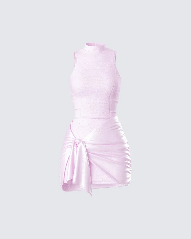 Mermaid - Style Women Dress with a Fitted Silhouette for Special OccasionsMermaid - Style Women Dress with a Fitted Silhouette for Special OccasionsLindsey Pink Wrap Mini Dress Mermaid - Style Women Dress with a Fitted Silhouette for Special OccasionsMermaid - Style Women Dress with a Fitted Silhouette for Special OccasionsLindsey Pink Wrap Mini Dress
