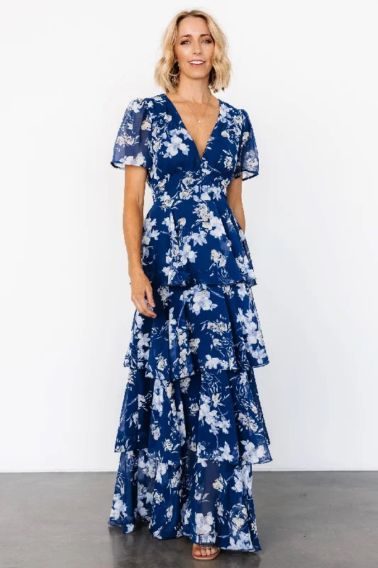 Pleated Women Dress with a Timeless and Elegant TexturePleated Women Dress with a Timeless and Elegant TextureMontaigne Ruffle Maxi Dress | Navy + Blue Floral Pleated Women Dress with a Timeless and Elegant TexturePleated Women Dress with a Timeless and Elegant TextureMontaigne Ruffle Maxi Dress | Navy + Blue Floral