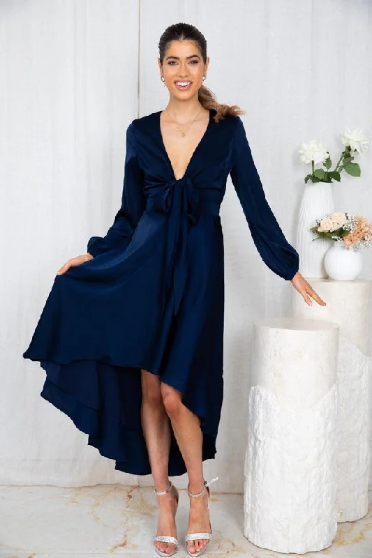 Ruffled Women Dress with Multiple Layers for a Playful and Girly StyleRuffled Women Dress with Multiple Layers for a Playful and Girly StyleBryleigh Dress - Navy Ruffled Women Dress with Multiple Layers for a Playful and Girly StyleRuffled Women Dress with Multiple Layers for a Playful and Girly StyleBryleigh Dress - Navy