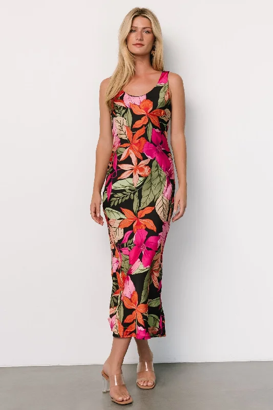 Halter Neck Women Dress to Show Off the Shoulders and NecklineHalter Neck Women Dress to Show Off the Shoulders and NecklinePositano Tank Midi Dress | Black Multi Halter Neck Women Dress to Show Off the Shoulders and NecklineHalter Neck Women Dress to Show Off the Shoulders and NecklinePositano Tank Midi Dress | Black Multi