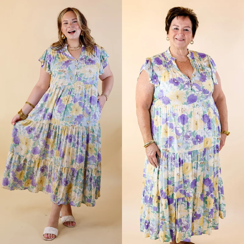 Plus Size Women Dress with a Flattering A - Line Cut for Comfort and Style Plus Size Women Dress with a Flattering A - Line Cut for Comfort and Style Strolling Down Sunset Floral Tiered Midi Dress in Purple and Green Mix Plus Size Women Dress with a Flattering A - Line Cut for Comfort and Style Plus Size Women Dress with a Flattering A - Line Cut for Comfort and Style Strolling Down Sunset Floral Tiered Midi Dress in Purple and Green Mix