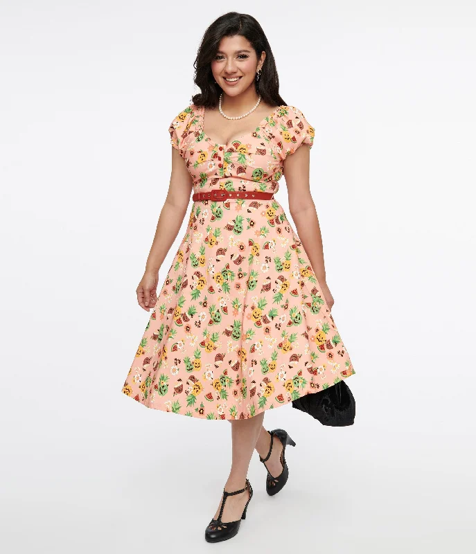 Maxi Women Dress with Floral Print for a Bohemian VibeMaxi Women Dress with Floral Print for a Bohemian VibeUnique Vintage 1950s Pink Jack-O-Lantern Fruit Ohara Swing Dress Maxi Women Dress with Floral Print for a Bohemian VibeMaxi Women Dress with Floral Print for a Bohemian VibeUnique Vintage 1950s Pink Jack-O-Lantern Fruit Ohara Swing Dress