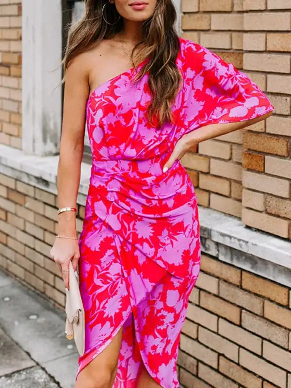Halter Neck Women Dress to Show Off the Shoulders and Neckline Halter Neck Women Dress to Show Off the Shoulders and Neckline Women’s Slant Neck Off Shoulder Chiffon Print Dress Halter Neck Women Dress to Show Off the Shoulders and Neckline Halter Neck Women Dress to Show Off the Shoulders and Neckline Women’s Slant Neck Off Shoulder Chiffon Print Dress