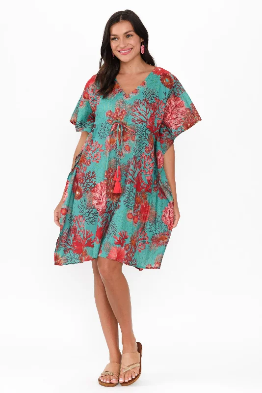 Long - Sleeve Women Dress in Velvet for a Luxurious Winter LookLong - Sleeve Women Dress in Velvet for a Luxurious Winter LookIsabel Turquoise Sea Cotton Kaftan Long - Sleeve Women Dress in Velvet for a Luxurious Winter LookLong - Sleeve Women Dress in Velvet for a Luxurious Winter LookIsabel Turquoise Sea Cotton Kaftan