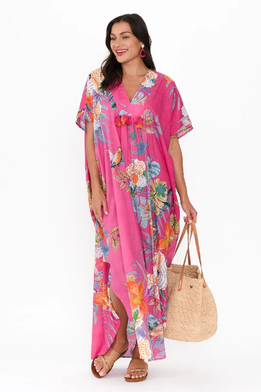 Backless Women Dress for a Sexy and Alluring Look at Evening EventsBackless Women Dress for a Sexy and Alluring Look at Evening EventsIsla Pink Bird Cotton Kaftan Backless Women Dress for a Sexy and Alluring Look at Evening EventsBackless Women Dress for a Sexy and Alluring Look at Evening EventsIsla Pink Bird Cotton Kaftan