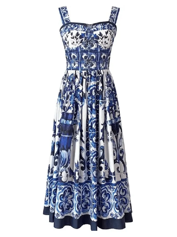 Backless Women Dress for a Sexy and Alluring Look at Evening EventsBackless Women Dress for a Sexy and Alluring Look at Evening EventsKim Corset Print Midi Dress - Blue Print Backless Women Dress for a Sexy and Alluring Look at Evening EventsBackless Women Dress for a Sexy and Alluring Look at Evening EventsKim Corset Print Midi Dress - Blue Print