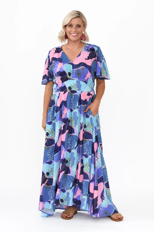 Empire Waist Women Dress to Accentuate the Bust and Conceal the WaistEmpire Waist Women Dress to Accentuate the Bust and Conceal the WaistOra Blue Abstract Flutter Sleeve Dress Empire Waist Women Dress to Accentuate the Bust and Conceal the WaistEmpire Waist Women Dress to Accentuate the Bust and Conceal the WaistOra Blue Abstract Flutter Sleeve Dress