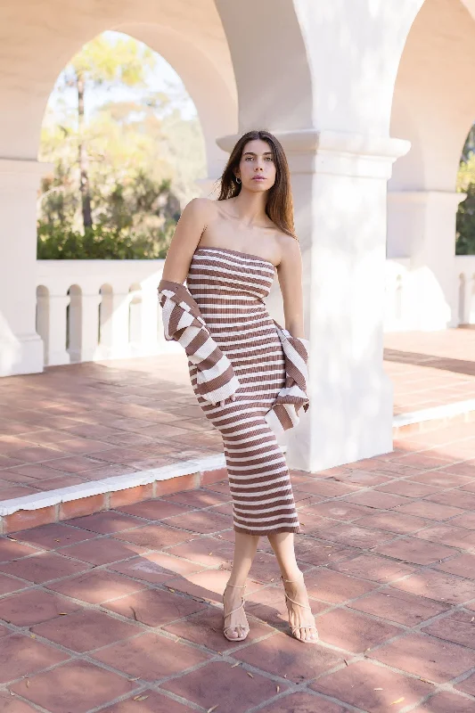 Plus Size Women Dress with a Flattering A - Line Cut for Comfort and StylePlus Size Women Dress with a Flattering A - Line Cut for Comfort and StyleTrinity Sleeveless Stripe Print Knit Midi Dress And Cropped Cadigan Set Taupe Plus Size Women Dress with a Flattering A - Line Cut for Comfort and StylePlus Size Women Dress with a Flattering A - Line Cut for Comfort and StyleTrinity Sleeveless Stripe Print Knit Midi Dress And Cropped Cadigan Set Taupe